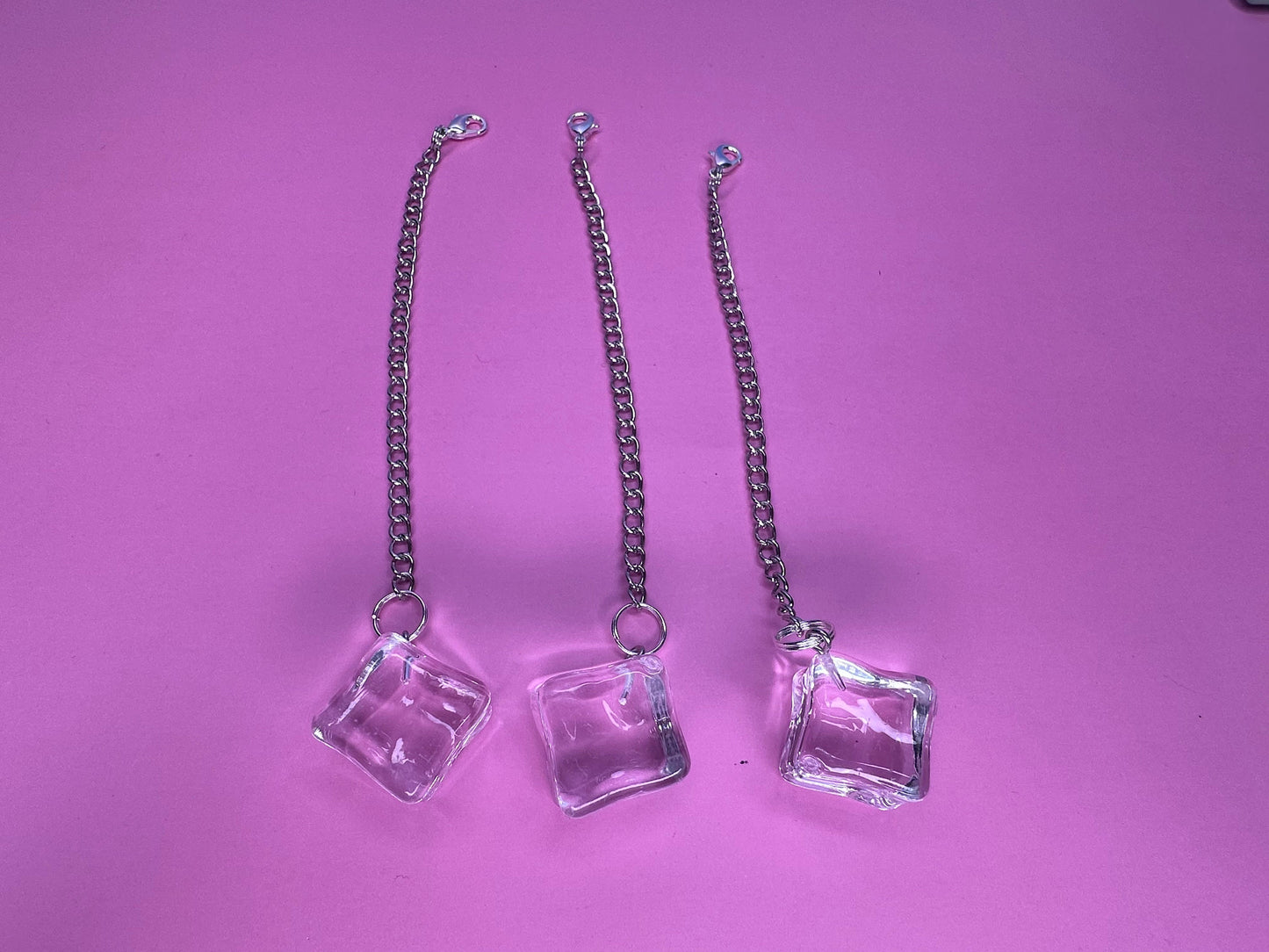 Ice Cube Charm Stanley Tumbler Stanley Accessory Water Bottle Charm Cup Handle Bracelet