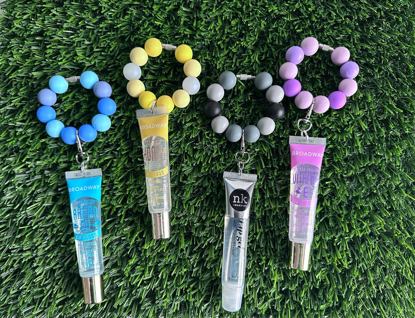 Stanley cup lip gloss keychains Yeti Water bottles
