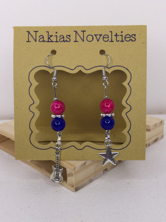 tv girl inspired dangle earrings