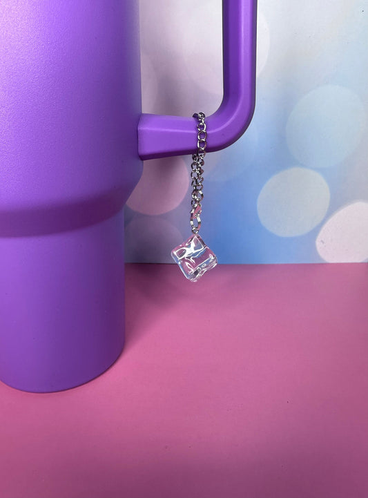 Ice Cube Charm Stanley Tumbler Stanley Accessory Water Bottle Charm Cup Handle Bracelet