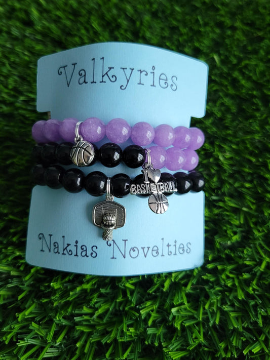 Valkyries Inspired Beaded Charms Bracelets